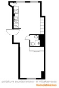 Eerikinkatu 21, Helsinki (Kamppi), Kuva 2, esikatselu, Pohjapiirros