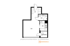 Lehdesniityntie 3, Helsinki (Lehtisaari), Kuva 2, esikatselu, Pohjapiirros