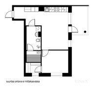 Ruutikellarinkatu 5, Kuopio (Pihlajalaakso), Kuva 2, esikatselu, Pohjapiirros