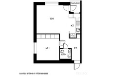 Pohjolankatu 24, Kuopio (Linnanpelto), Kuva 18, esikatselu, Pohjapiirros