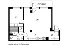 Puijonkatu 22, Kuopio (Keskusta), Kuva 20, esikatselu, Pohjapiirros