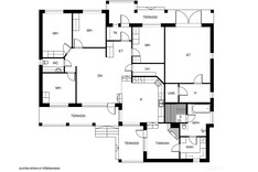 Mäkipirtinkatu 25, Kuopio (Lippumäki 32), Kuva 2, esikatselu, Pohjapiirros