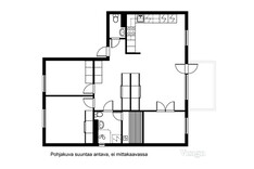 Talvikkitie 22, Vantaa (Tikkurila), Kuva 2, esikatselu, Pohjapiirros