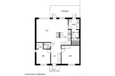 Völjärintie 16a, Joensuu (Niittylahti), Kuva 2, esikatselu, Pohjapiirros