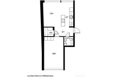 Niinivaarantie 19, Joensuu (Niinivaara), Kuva 2, esikatselu, Pohjapiirros