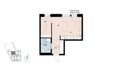 Asemapäällikkö 2, Seinäjoki (Keskusta), Kuva 2, esikatselu, Pohjapiirros