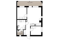 Tuomipakkaintie 4B, Kalajoki (Hiekkasärkät), Kuva 17, esikatselu, Pohjapiirros