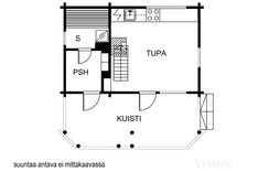 Haapakyläntie 960, Äänekoski (Sumiainen), Kuva 34, esikatselu, Pohjapiirros