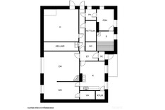 Tippatehtaankatu 38, Äänekoski (Suolahti), Kuva 24, esikatselu, Pohjapiirros