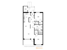 Pohjantähdentie 17, Oulu (Talvikangas), Kuva 3, esikatselu, Pohjapiirros
