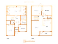 Pietiläntie 10 b 3 , Vihti (Nummela), Kuva 16, esikatselu, Pohjapiirros