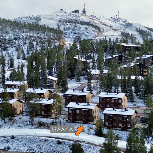 Lomahuoneisto, Hiihtokouluntie 18, Rukatunturi, Ruka Rukatunturi, 1mh+tpk+alkovi+kph+s, 49 m², 144 000 €