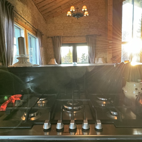 Keittiössä kaasuliesi