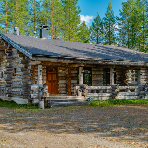 Mökki tai huvila, Kuvernöörinkuja 2, Rukatunturi, Ruka, Keisarinvaara, 2 mh, k,tupa, wc, s, parvi ja kuisti, 92,80 m², 246 000,00 €