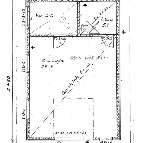pohjakuva konesuoja pohjakuva konesuoja