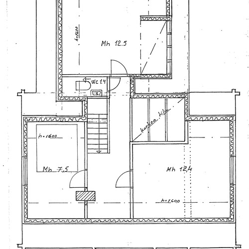 pohjakuva loma-asunnon yläkerta pohjakuva loma-asunnon yläkerta