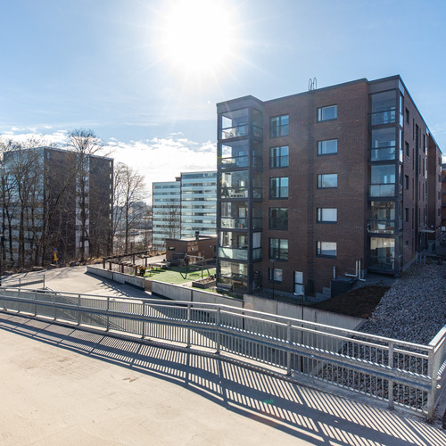 Kerrostalo, Tiililinnankatu 2, Turku, Kakolanmäki, 1-2h, avok, kph, lasitettu parveke, 37 m², 690 €/kk
