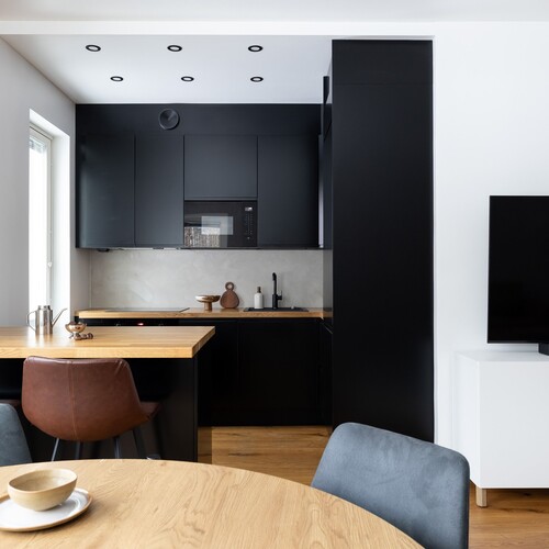 Tyylikäs ja käytännöllinen keittiö