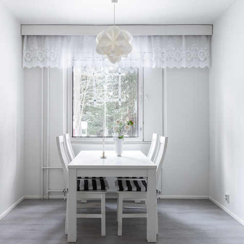 Keittiössä paikka ruokaryhmälle