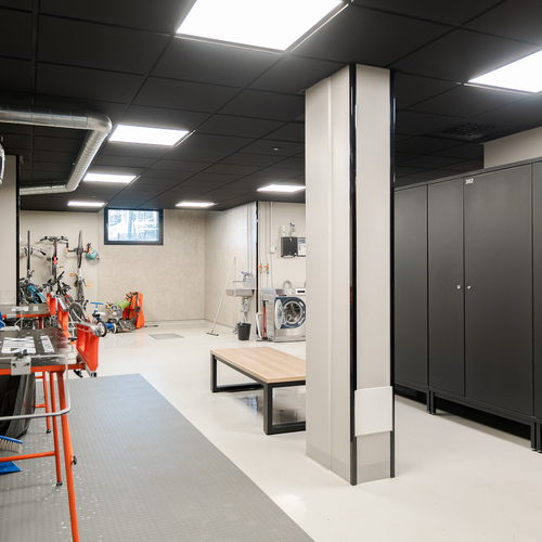 Yleiset tilat hemmotellevat kuntoilijaa