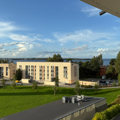 Näkymä parvekkeelta!