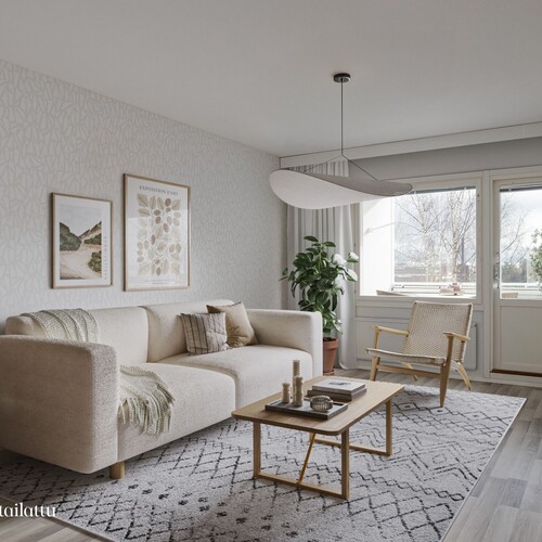 Kerrostalo, Urheilijanpolku 6, Tampere, Hervanta, 3h, k, kph, s, vh, lasit.p, 79,50 m², 167 000,00 €