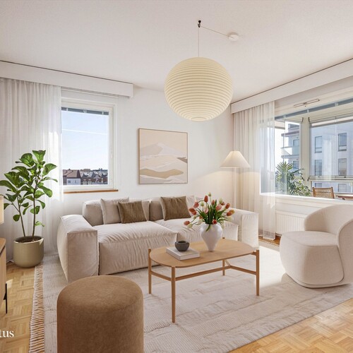 Kerrostalo, Vellamonkatu 14, Tampere, Tammela, 3h, k, kph/wc/s, lasit.parv., 70 m², 245 000 €