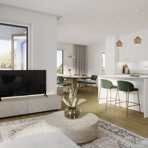 Kerrostalo, Messukylänkatu 27, Tampere, Messukylä, 3-4h, kt, s, lasitettu parveke, 82 m², 382 000 €