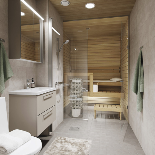 Kerrostalo, Messukylänkatu 27, Tampere, Messukylä, 2-3h, kt, lasitettu parveke, 57 m², 286 000 €