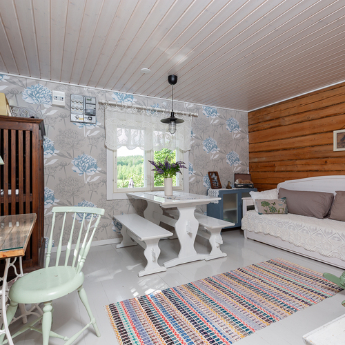 Mökki tai huvila, Joenkulmantie 93, Hämeenkyrö, Joenkulma, 1h, k, et, parvi, 2 x nukkuma-aitta, pihasauna, 37 m², 69 000 €