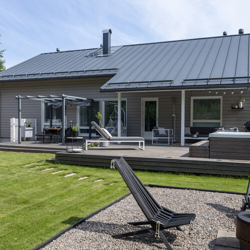 Omakotitalo, Pastorinkaari 2, Ruutana, Ruutana, 5h, k, khh, s, ph/wc, wc, vh, ak/varasto, 134 m², 385 000 €
