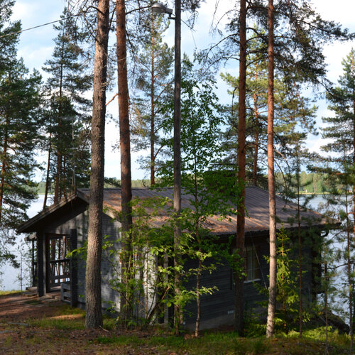 vanha hirsimökki
