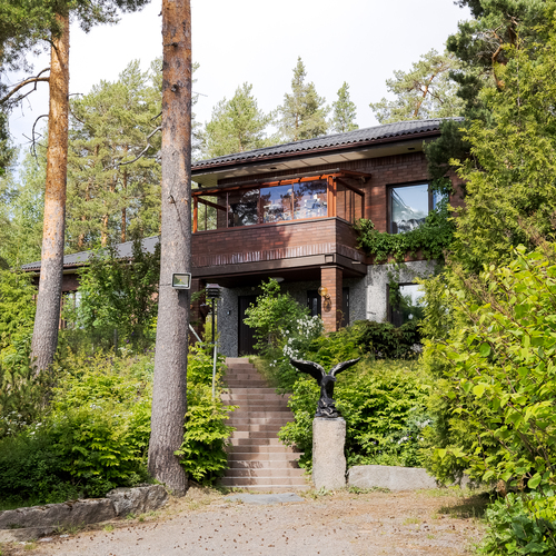 Sisääntulopihaa