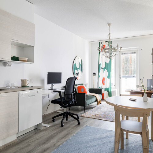 Kerrostalo, Läpikäytävänkuja 8, Pirkkala, Loukonlahti, 2h, avok, kph/wc, lasit.p, 38,50 m², 169 000 €