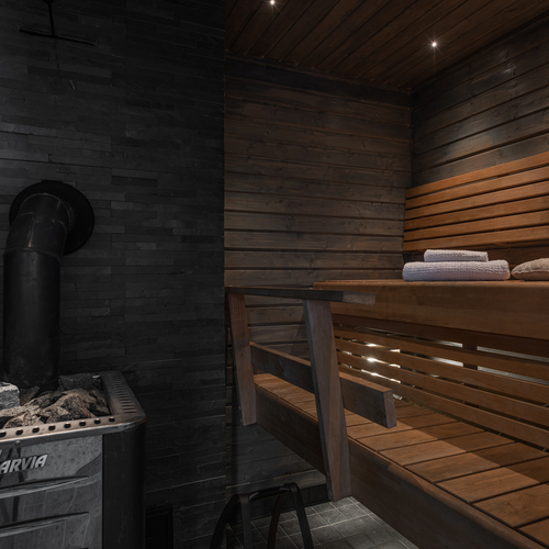huoneiston sauna