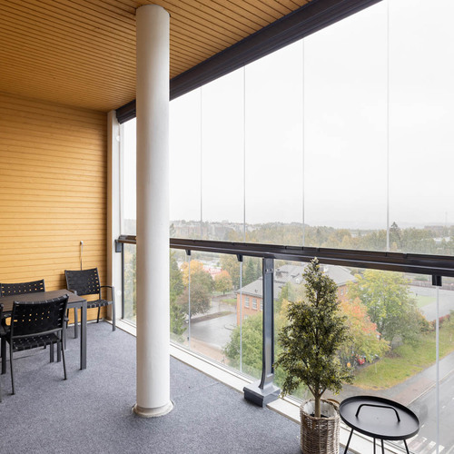 ylimmän kerroksen tiloja