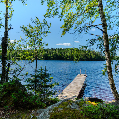 Löyttyjärven rantaan matkaa 250 m
