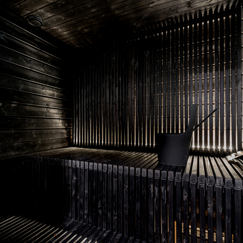 Desing tyylitelty sauna