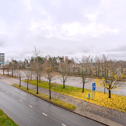 Näkymä parvekkeelta Pisteen suuntaan