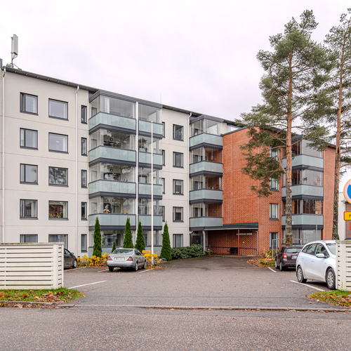 Lillinkujalta näkymä