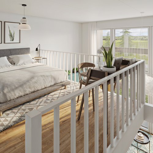 HUOM! Havainnekuva on vain suuntaa antava, ei tästä kyseisestä asunnosta.