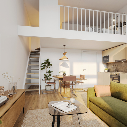 Kerrostalo, Suutalankatu 12, Tampere, Korkinmäki, 1h, parvi, k, kph/wc, s, lasit. teras., piha, 27,50 m², 169 000 €