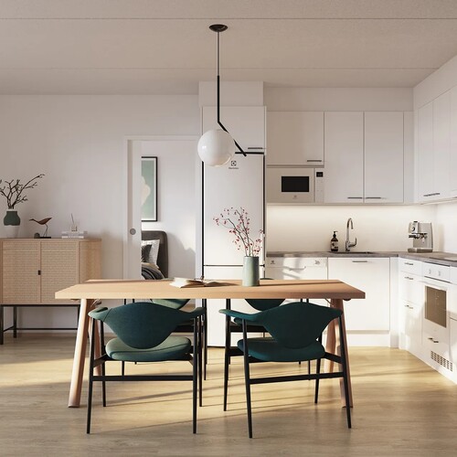 Visualisointikuva taiteilijan näkemys aikaisemmasta kohteesta