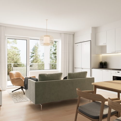 Visualisointikuvassa taiteilijan näkemys kohteesta