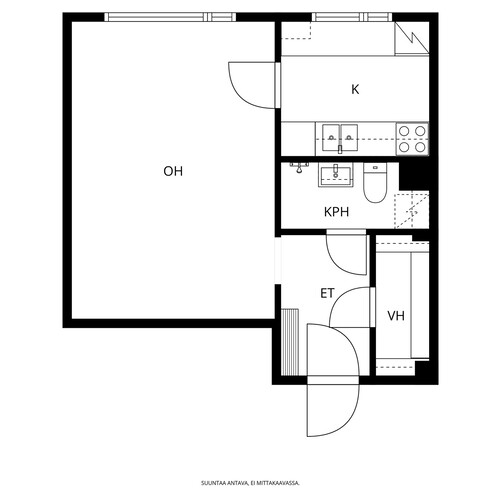 Suuntaa antava pohjakuva