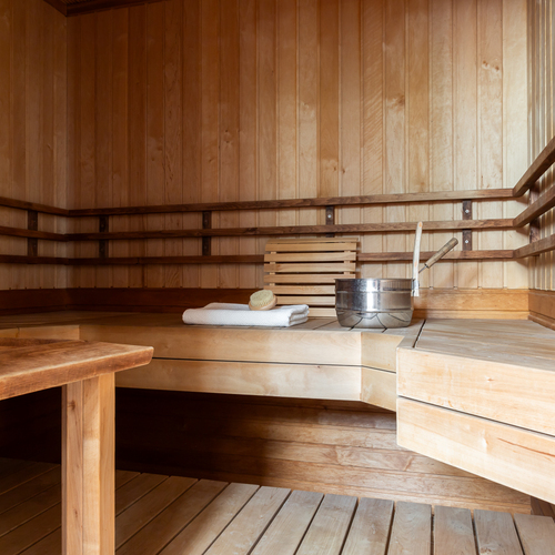 Saunaan mahtuu koko perhe