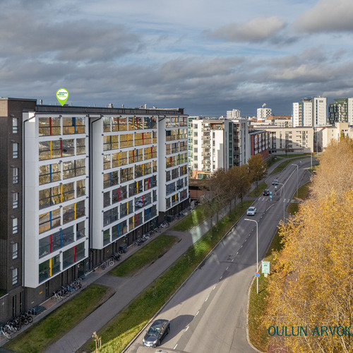 Kerrostalo, Tahtipuikko 2, Oulu, Taka-Löytty, 4h+kt+s, 90,50 m², 459 000 €