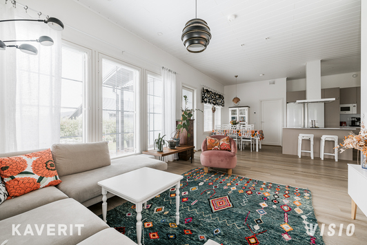 Paritalo, Puskalantie 9 A, Tuomikylä, Ahonkylä, 4h+k+khh+ph+s, 114 m², 292 000 €