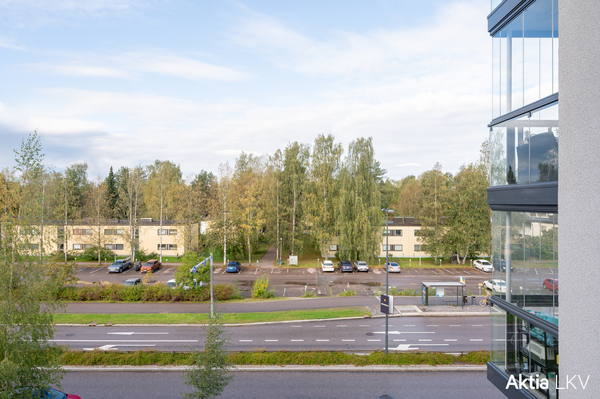 Maisema länteen Tontunmäen suuntaan
