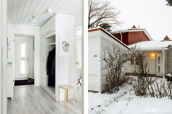 Sisäänkäynti/etupiha